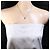 Autre Marque Collana in platino PT900 con diamante da 0,12ct - vista 6