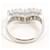Autre Marque Platinring mit Diamant - Ansicht 4