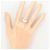 Autre Marque PT900 Platinring mit 0.70ct Diamant - Ansicht 7