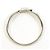 Autre Marque PT900 Platinring mit Diamant - Ansicht 2