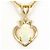 Autre Marque Collana in oro giallo 14K con opale D'oro