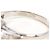 Autre Marque 14K Weißgold-Ring mit Saphir und Diamant Golden - Ansicht 5