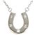 Autre Marque 14K Weißgoldkette mit Diamant Golden