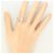 Autre Marque 14K Weißgold-Ring mit Diamant Golden - Ansicht 6