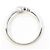 Autre Marque 10K Weißgold-Ring mit 0.14ct Diamant Golden - Ansicht 2