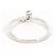 Autre Marque 10K Weißgold-Ring mit 0.14ct Diamant Golden - Ansicht 3