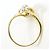 Autre Marque 10K Goldring mit Diamant Golden - Ansicht 2