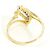 Autre Marque 10K Goldring mit Diamant Golden - Ansicht 3