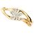 Autre Marque 10K Gelbgold Diamantring Golden
