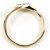 Autre Marque 10K Gelbgold Diamantring Golden - Ansicht 2