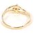 Autre Marque 10K Gelbgold Diamantring Golden - Ansicht 3