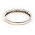 Autre Marque 14K Weißgold-Ring mit Diamant Golden - Ansicht 3