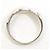 Autre Marque 14K Weißgold Ringband Golden - Ansicht 2