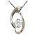 Autre Marque Collana in oro bianco 14K e diamanti D'oro