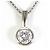 Autre Marque Collana in platino e diamanti