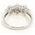Autre Marque Platin-Diamant-Ring  - Ansicht 4