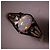 Autre Marque 14K Weißgold-Ring mit Opal und Diamant Golden - Ansicht 2