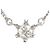 Autre Marque PT850 Platin-Halskette mit Diamant