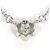 Autre Marque PT850 Platin-Halskette mit Diamant - Ansicht 3