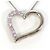 Autre Marque 14K Weißgoldkette mit rosa Saphir Pink Golden
