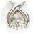 Autre Marque PT900 Platin-Halskette mit Diamant