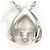 Autre Marque PT900 Platin-Halskette mit Diamant - Ansicht 3