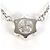 Autre Marque PT850 Platin-Halskette mit Diamant - Ansicht 3