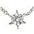 Autre Marque PT850 Platin-Halskette mit Diamant
