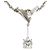 Autre Marque Collana in platino con diamanti