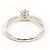 Autre Marque PT1000 Platinring mit Diamant - Ansicht 4