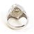 Autre Marque PT900 Platinring mit Diamant - Ansicht 4