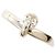 Autre Marque PT900 Platinring mit Diamant