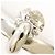 Autre Marque PT900 Platinring mit Diamant - Ansicht 2