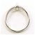 Autre Marque PT900 Platinring mit Diamant - Ansicht 3