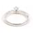 Autre Marque Platinring mit Diamant - Ansicht 4