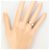 Autre Marque PT900 Platinring mit Diamant - Ansicht 5