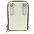 Custodia per smartphone Prada in pelle Saffiano Bianco - vista 3
