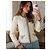 Chanel Ivory Tweed Jacket with Multicolor Trim White Multiple colors - view 5