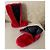 Dolce & Gabbana Botas de pele vermelhas Vermelho - vista 10