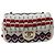 Chanel Extra Mini Flap Bag aus Kaschmir Multicolor Pink Weiß Rot Blau Gelb - Ansicht 16
