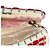 Chanel Extra Mini Flap Bag aus Kaschmir Multicolor Pink Weiß Rot Blau Gelb - Ansicht 6