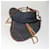 Dior Saddle Bag in denim blu e pelle Marrone  - vista 5