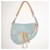 Dior Saddle Sac en Denim Bleu Clair et Cuir Beige  - vue 2