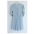Lanvin Seidenkleid hellblau drapiert - Ansicht 6