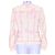 Chaqueta Christian Dior de algodón blanco con estampado floral rosa - vista 7
