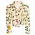 Chaqueta de algodón Christian Dior estampado de postales y mariposas