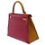 Hermès HERMES Kelly 28 Tasche aus rotem Leder - 103584 - Ansicht 5