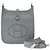 Hermès Borsa HERMES Mini Evelyne in Pelle Grigia - 103615 Grigio - vista 3