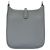 Hermès Borsa HERMES Mini Evelyne in Pelle Grigia - 103615 Grigio - vista 4