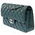Borsa CHANEL Timeless/Classique in Pelle Verde - 103585 - vista 5